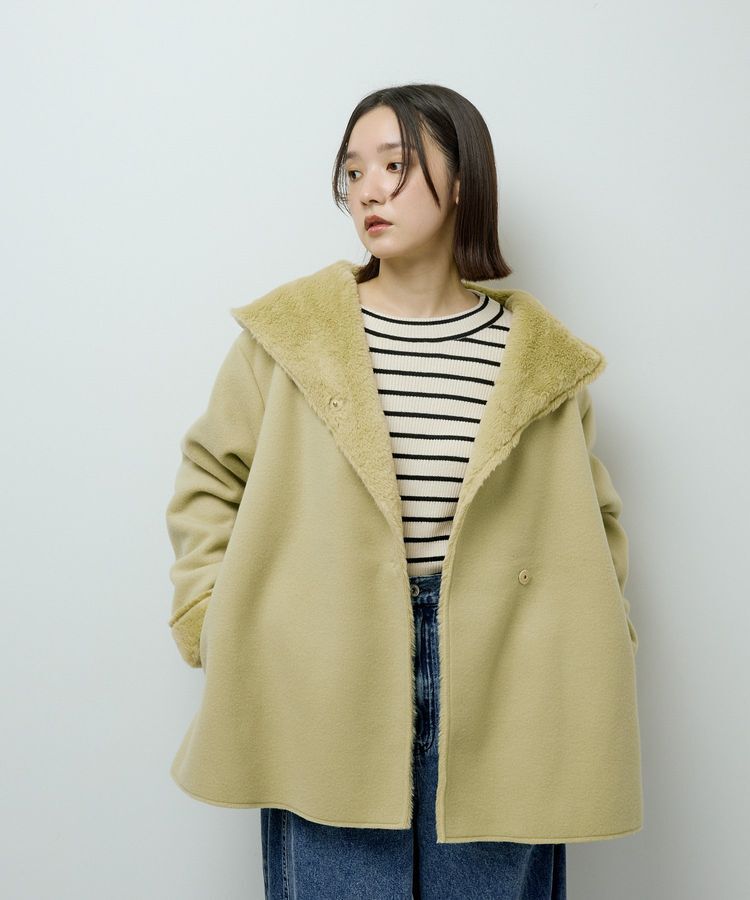 Green Parks「ラメライン入りリブニットプルオーバー」|ニット・セーター|