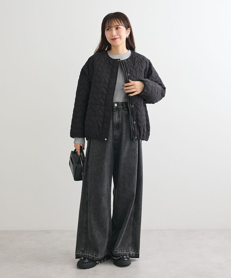 Green Parks「ラメライン入りリブニットプルオーバー」|ニット・セーター|