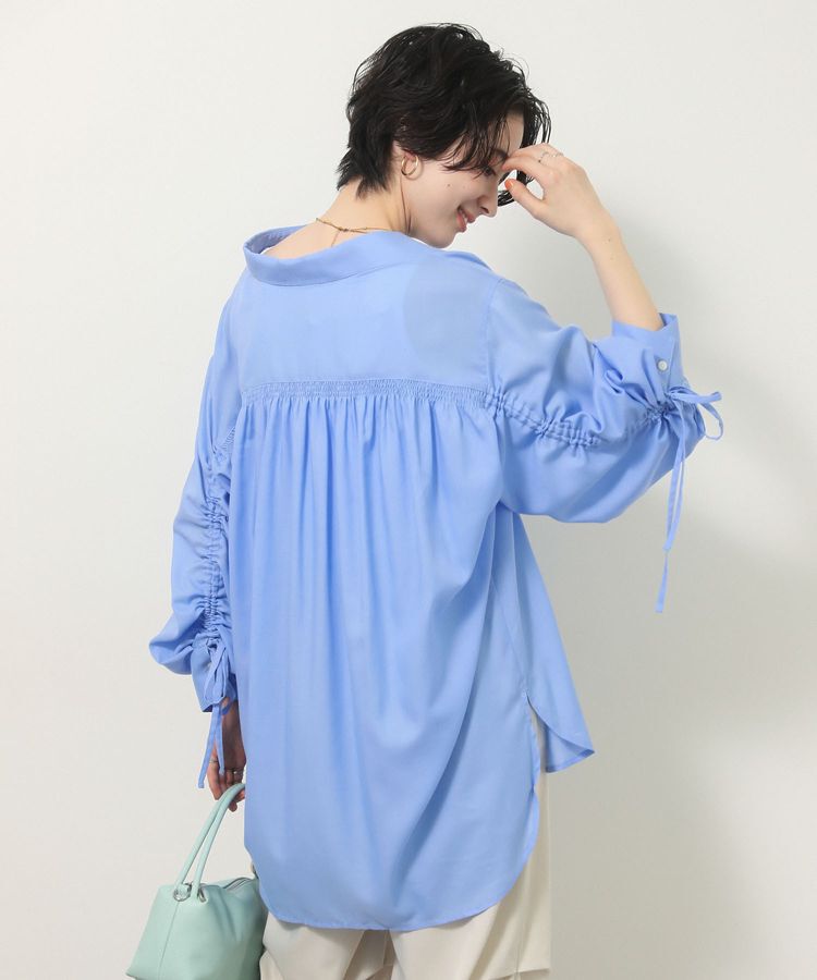 Green Parks「【しゃれシャツ】イージーケアシャーリングシャツ」|シャツ・ブラウス|Sax