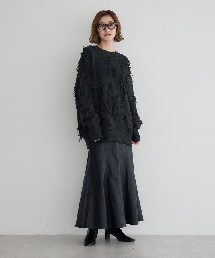 Editt by YECCA VECCA「レザーライクマーメイドスカート」|スカート|