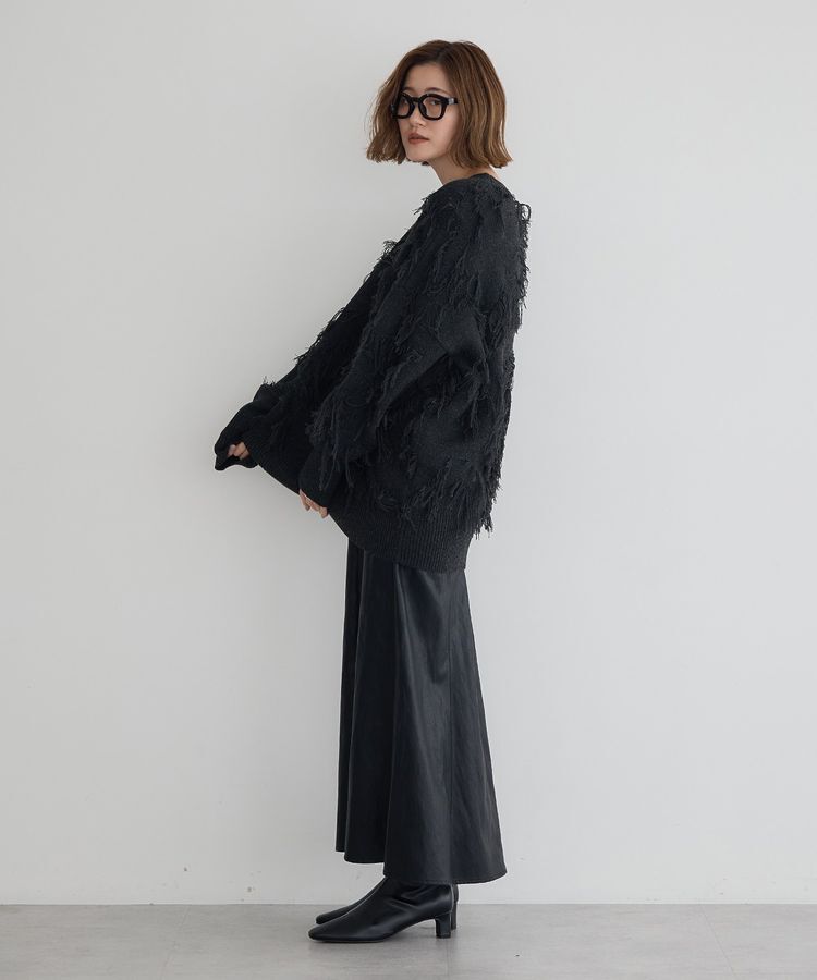 Editt by YECCA VECCA「レザーライクマーメイドスカート」|スカート|