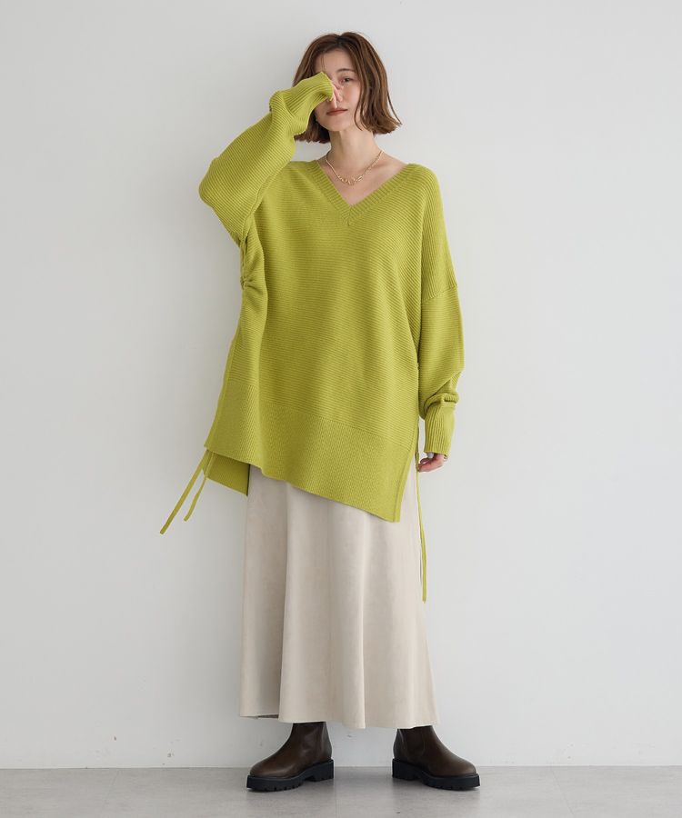 Editt by YECCA VECCA「レザーライクマーメイドスカート」|スカート|