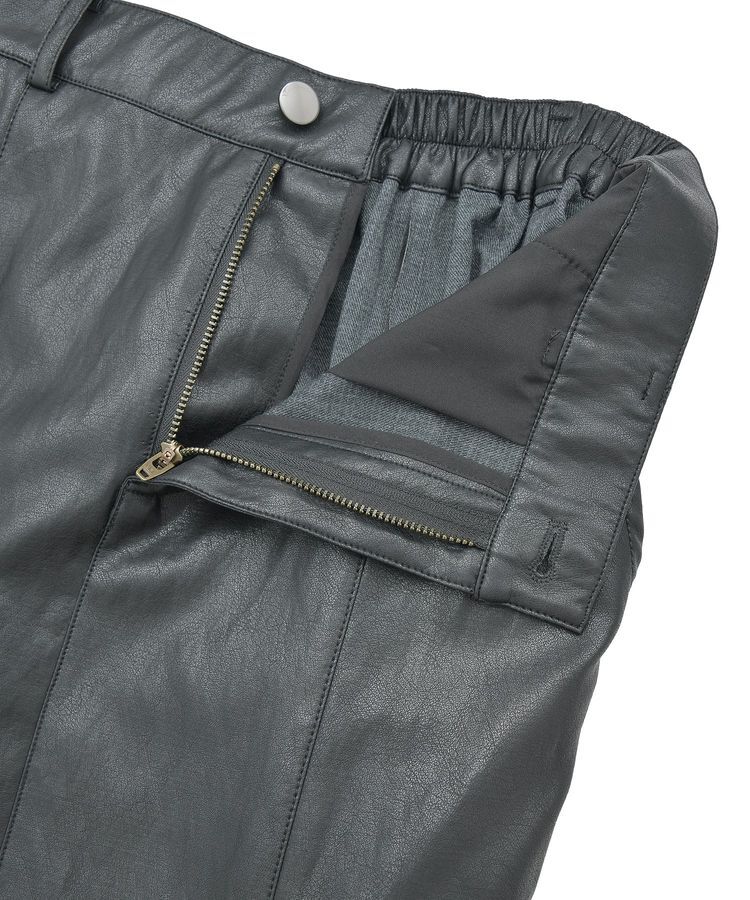 Editt by YECCA VECCA「レザーライクマーメイドスカート」|スカート|