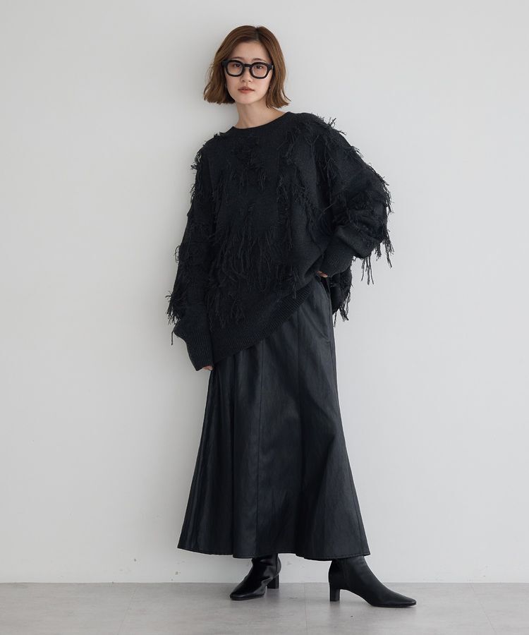 Editt by YECCA VECCA「レザーライクマーメイドスカート」|スカート|