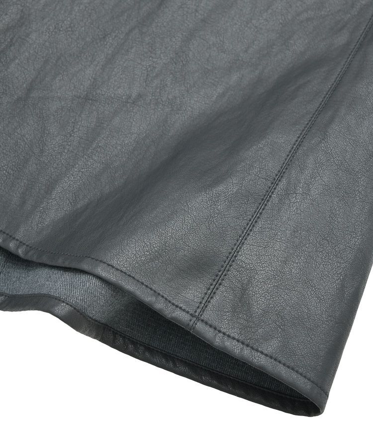 Editt by YECCA VECCA「レザーライクマーメイドスカート」|スカート|