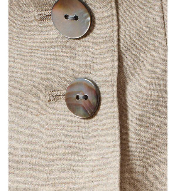 allureville「リネン/ポリエステルハイライズショートパンツ」|その他|