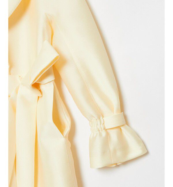 LOULOU WILLOUGHBY「【LOULOU WILLOUGHBY】シルキーダブルクロスドレスコート」|その他|