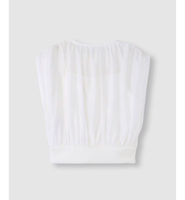 LOULOU WILLOUGHBY「【LOULOU WILLOUGHBY】キャミソールドッキングプルオーバー」|Tシャツ・カットソー|