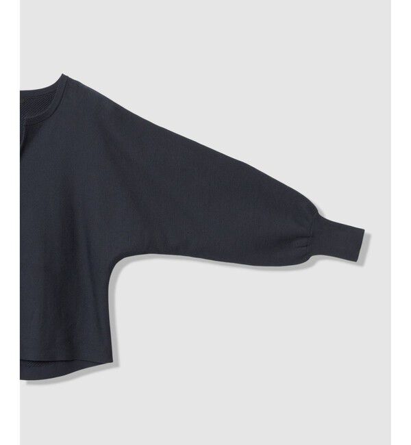 allureville「コットンインレードルマンスリーブプルオーバー」|ニット・セーター|