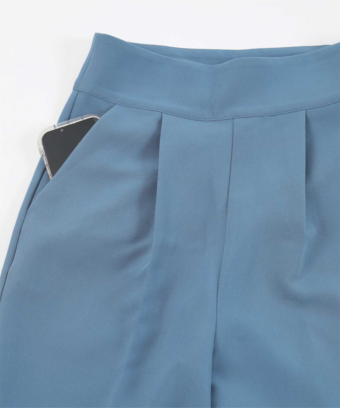 ur's「ハイウエストタックテーパードパンツ」|スラックス|