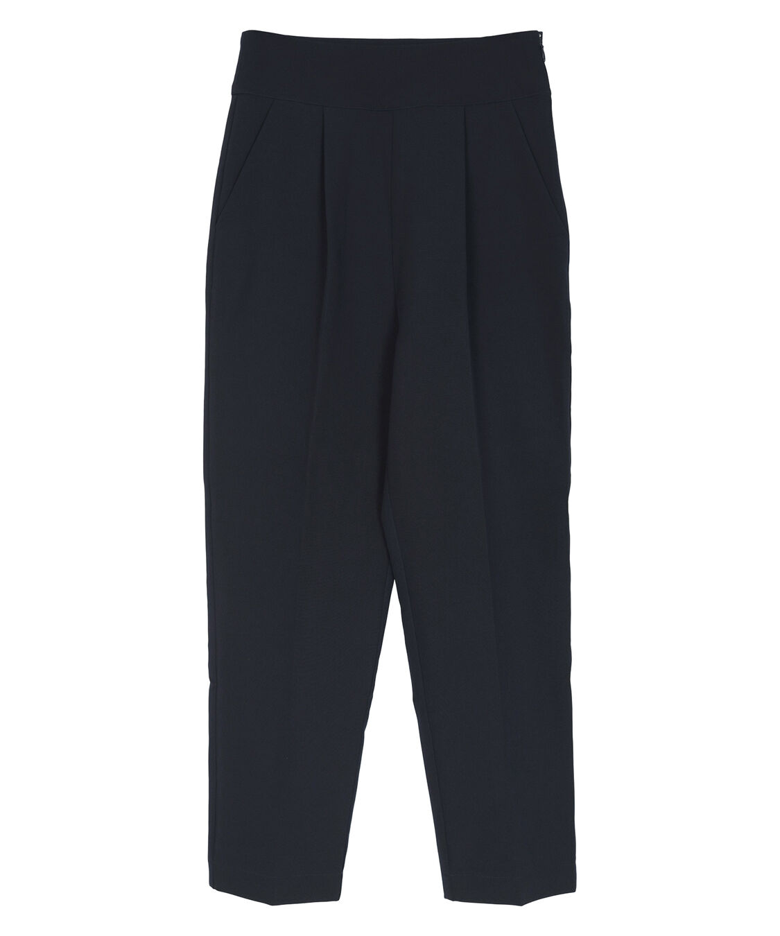 ur's「ハイウエストタックテーパードパンツ」|スラックス|