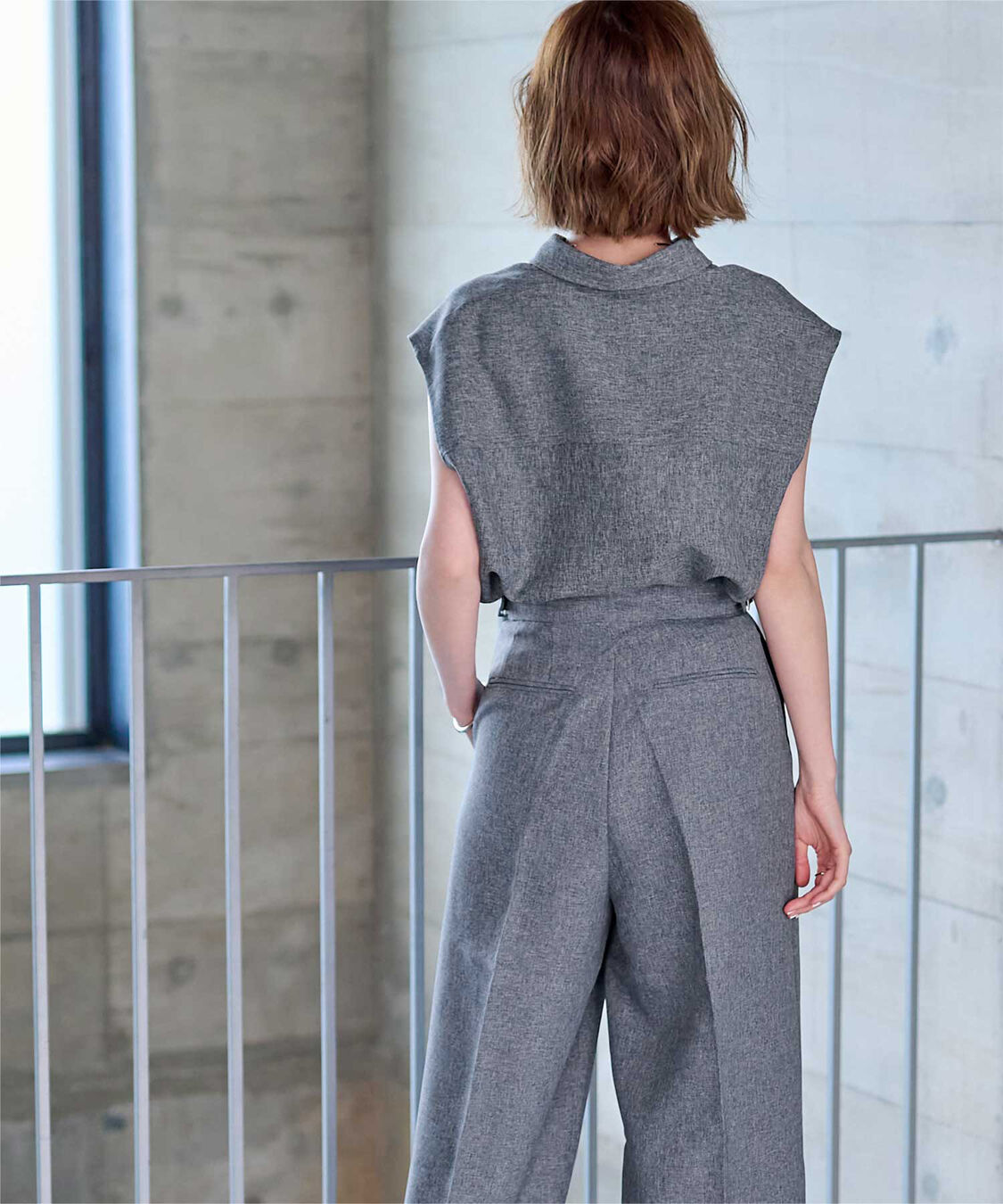 ur's「リネンライクフレンチスリーブスキッパーブラウス」|シャツ・ブラウス|