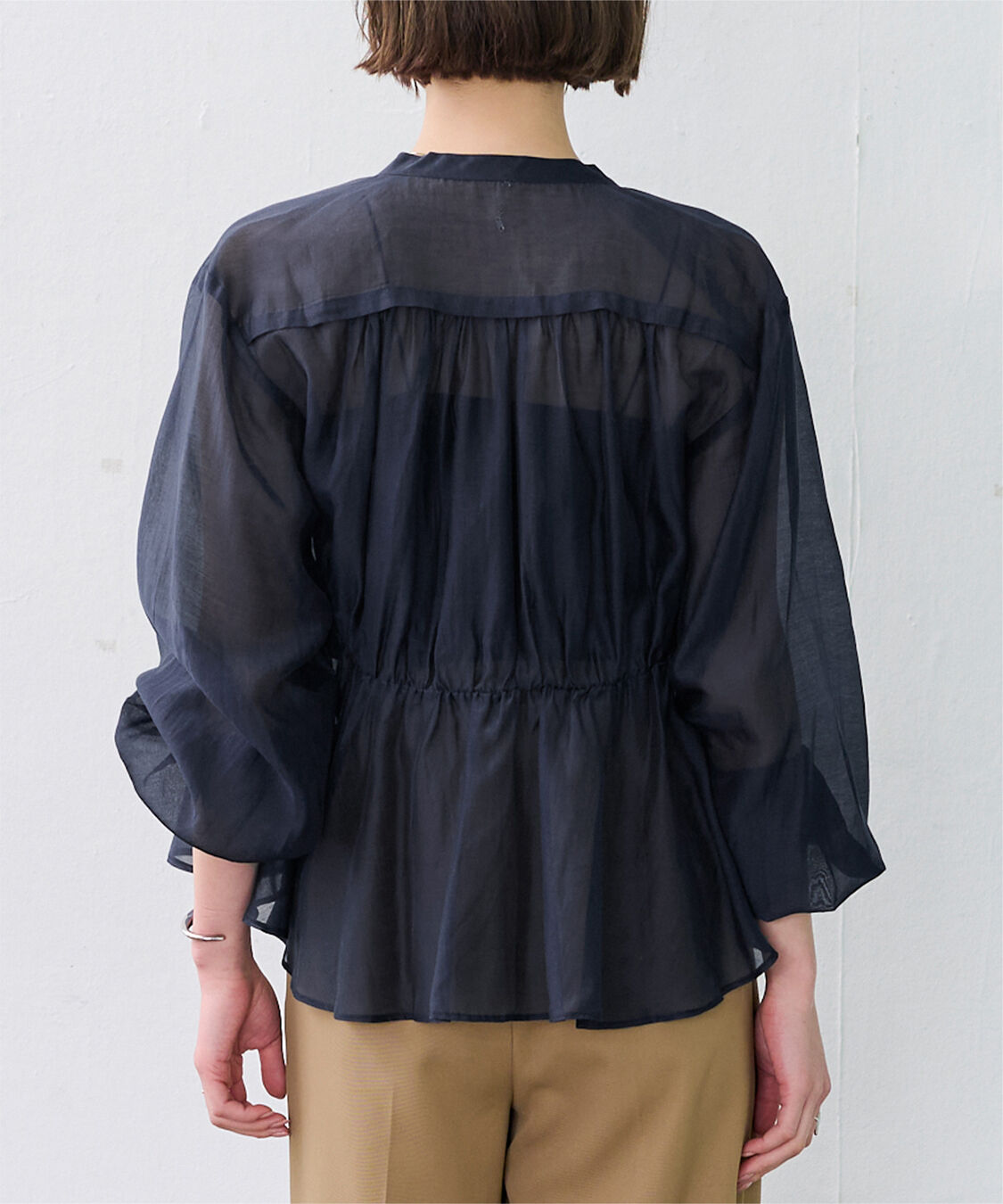 ur's「ウエストドロストシアーブルゾン」|ブルゾン・スタジャン|