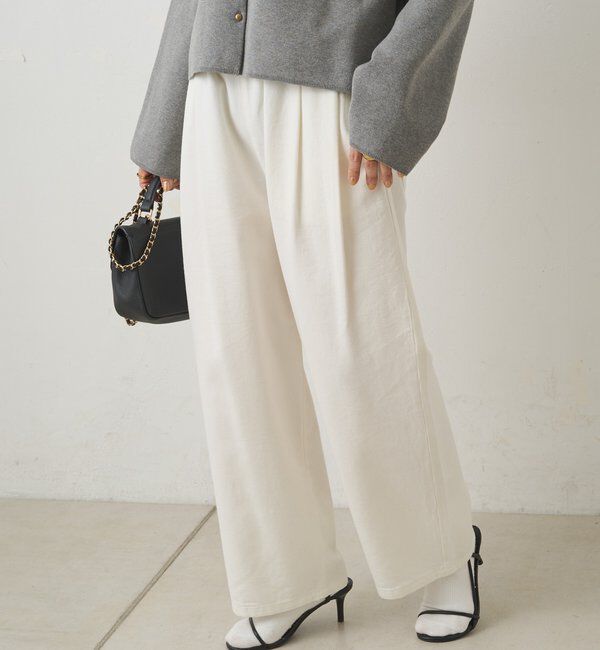  「リヨセル混デニムツータックイージーパンツ」|その他|