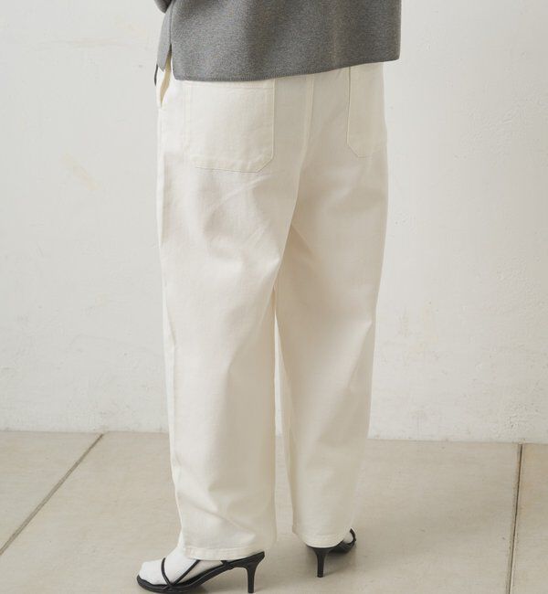  「リヨセル混デニムツータックイージーパンツ」|その他|