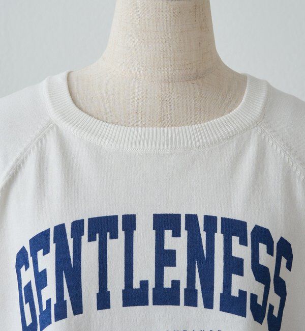  「アソートプリントハーフスリーブニット」|ニット・セーター|