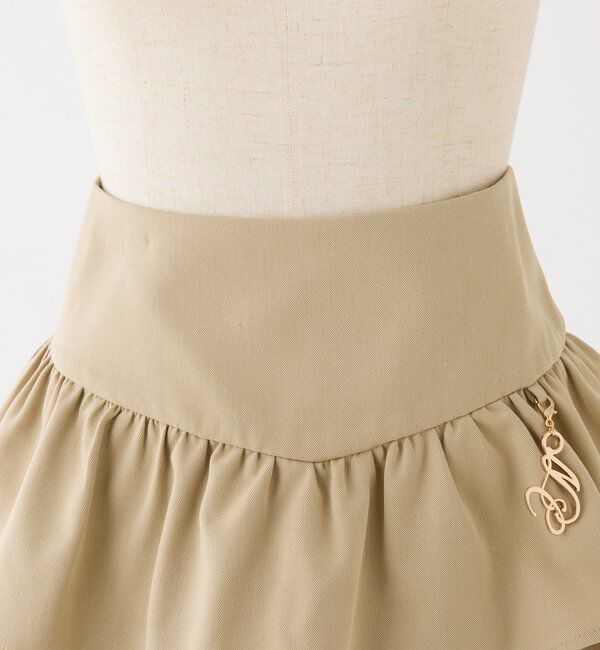  「チャーム付きティアードミニスカパン」|スカート|