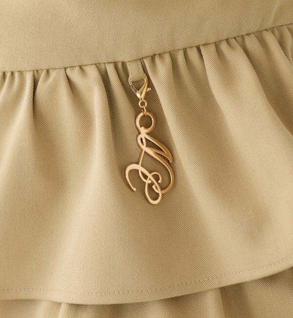  「チャーム付きティアードミニスカパン」|スカート|