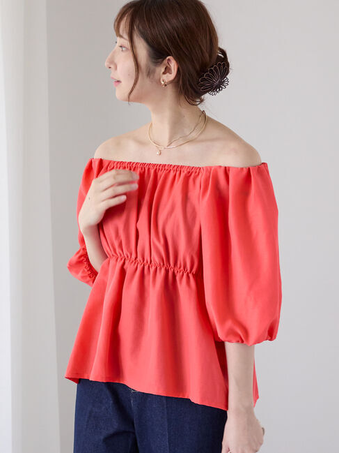 Te chichi TERRASSE「2WAYオフショルブラウス」|シャツ・ブラウス|