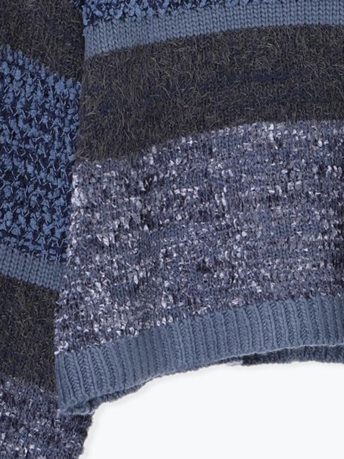 Lugnoncure「マルチデザインボーダーニット」|ニット・セーター|