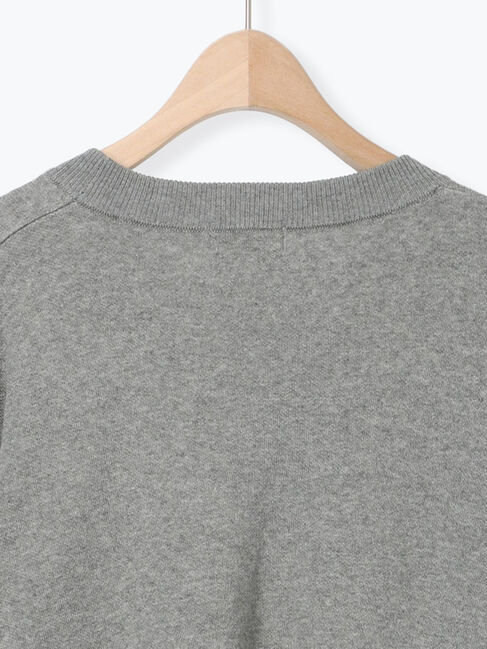 Samansa Mos2「スウェットライクロゴジャカードニット」|ニット・セーター|