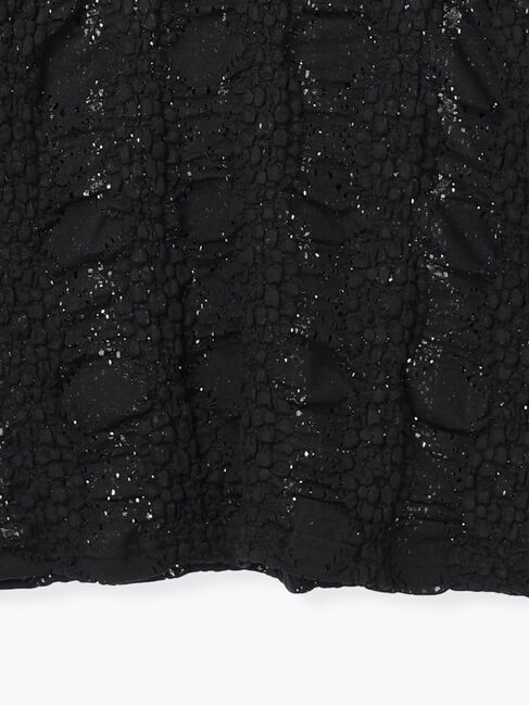 Samansa Mos2「レース膨れジャガードプルオーバー」|Tシャツ・カットソー|