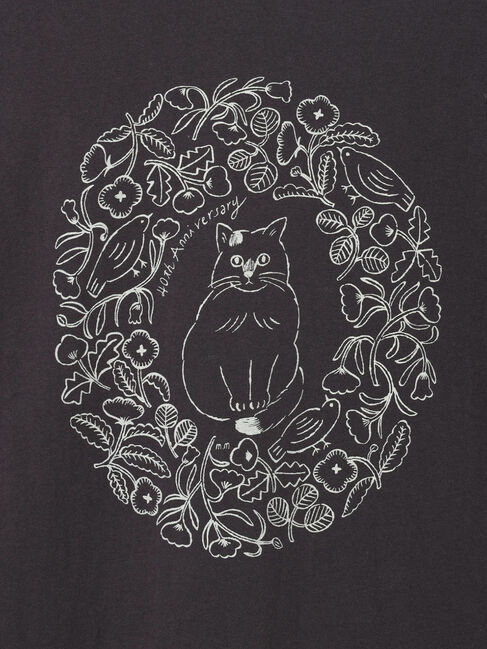 Samansa Mos2「【miyuki matsuo&times;Samansa Mos2】プリントT」|Tシャツ・カットソー|