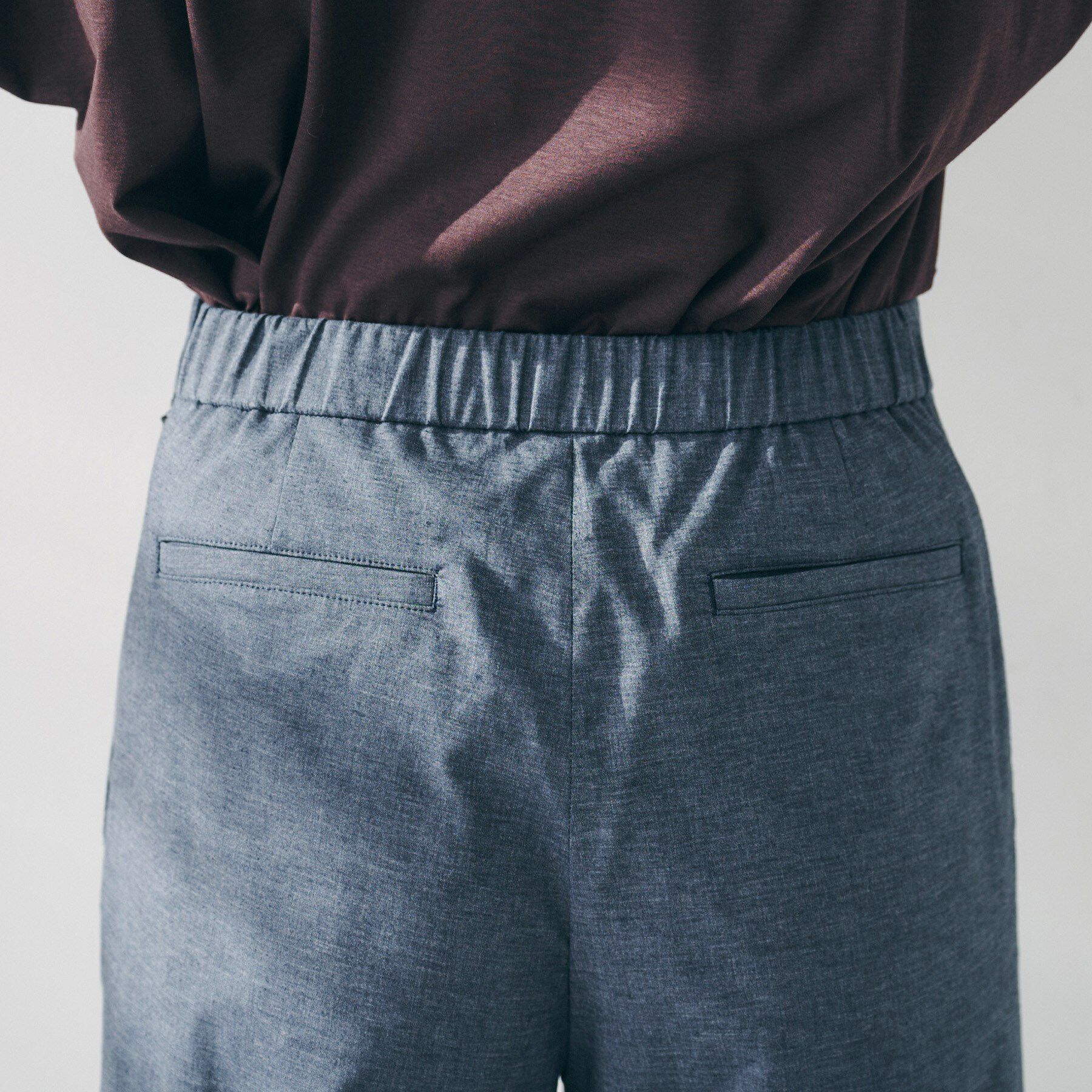 UNTITLED「【ワイド/後ろウエストゴム】ヘンプマリンパンツ」|その他|