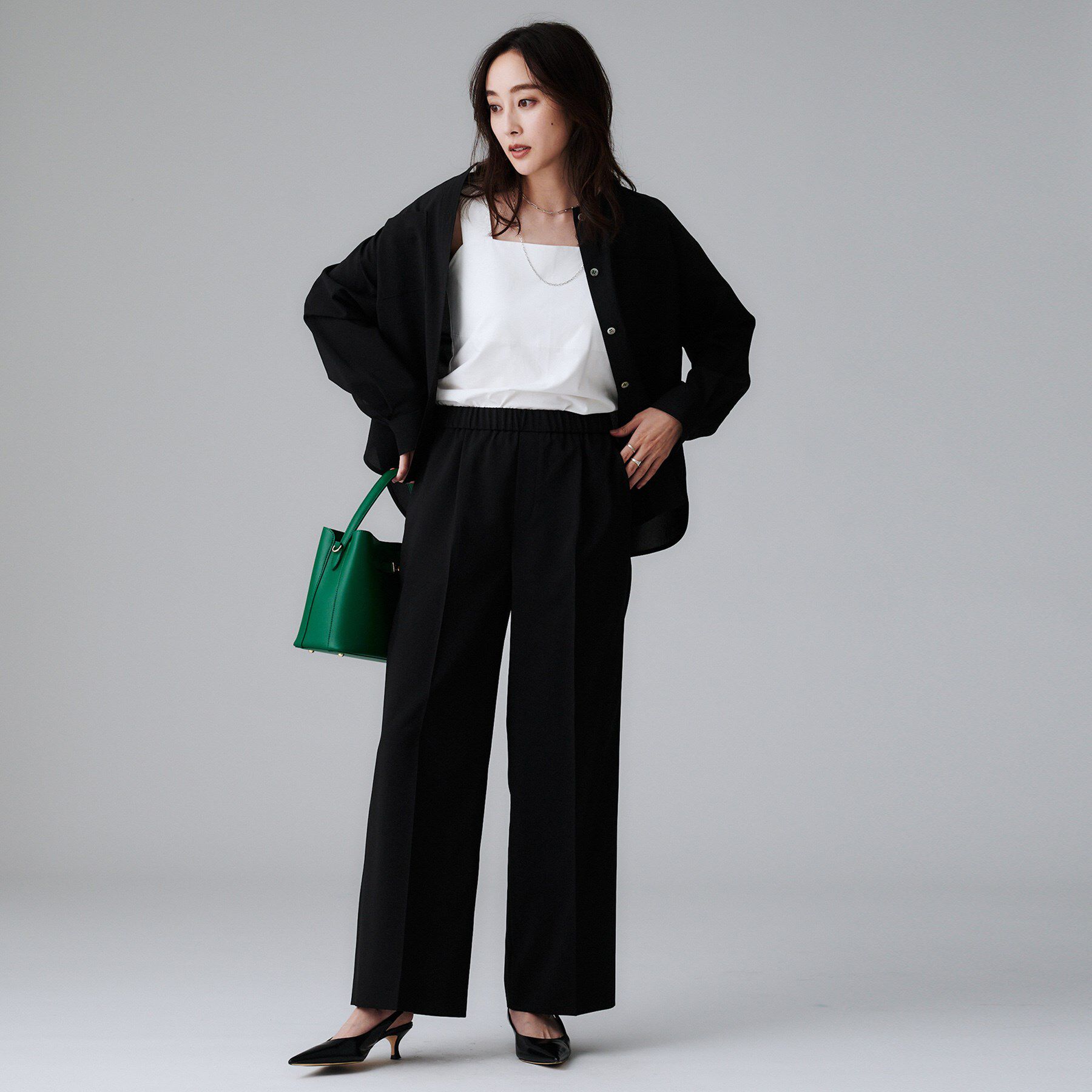 UNTITLED「【秋も着られる/セットアップ可】リラククールシャツ」|シャツ・ブラウス|