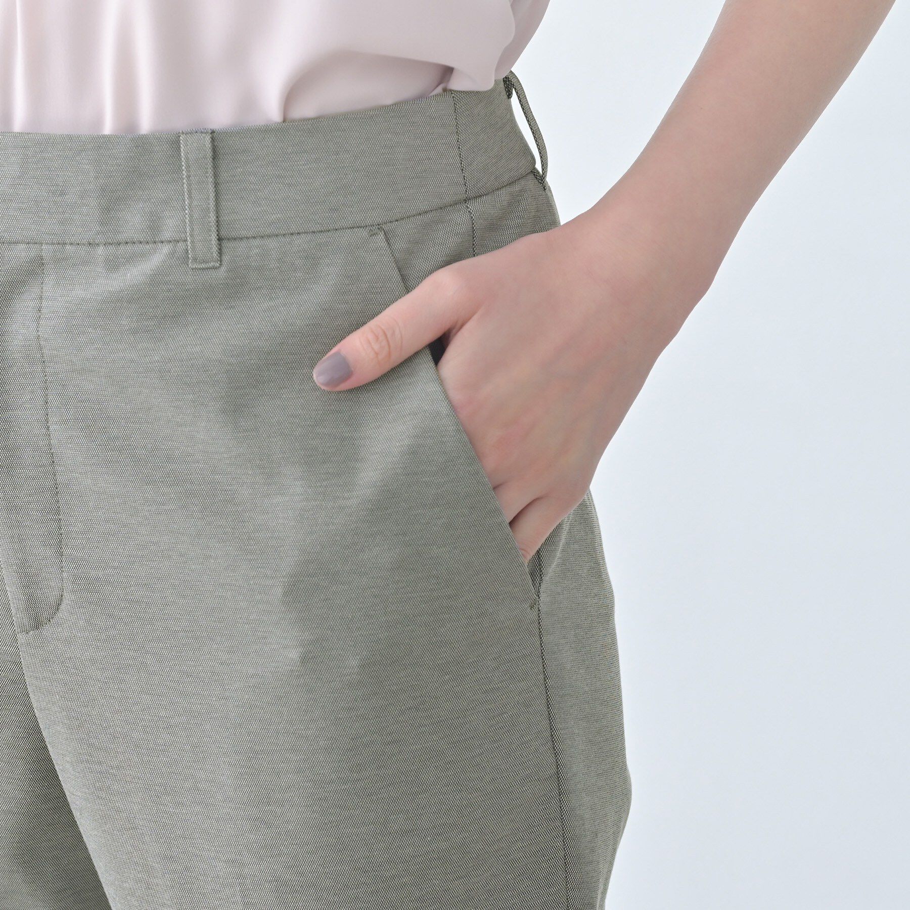 UNTITLED「【洗える/仕事着/スーツ】ジャージテーパードパンツ」|その他|