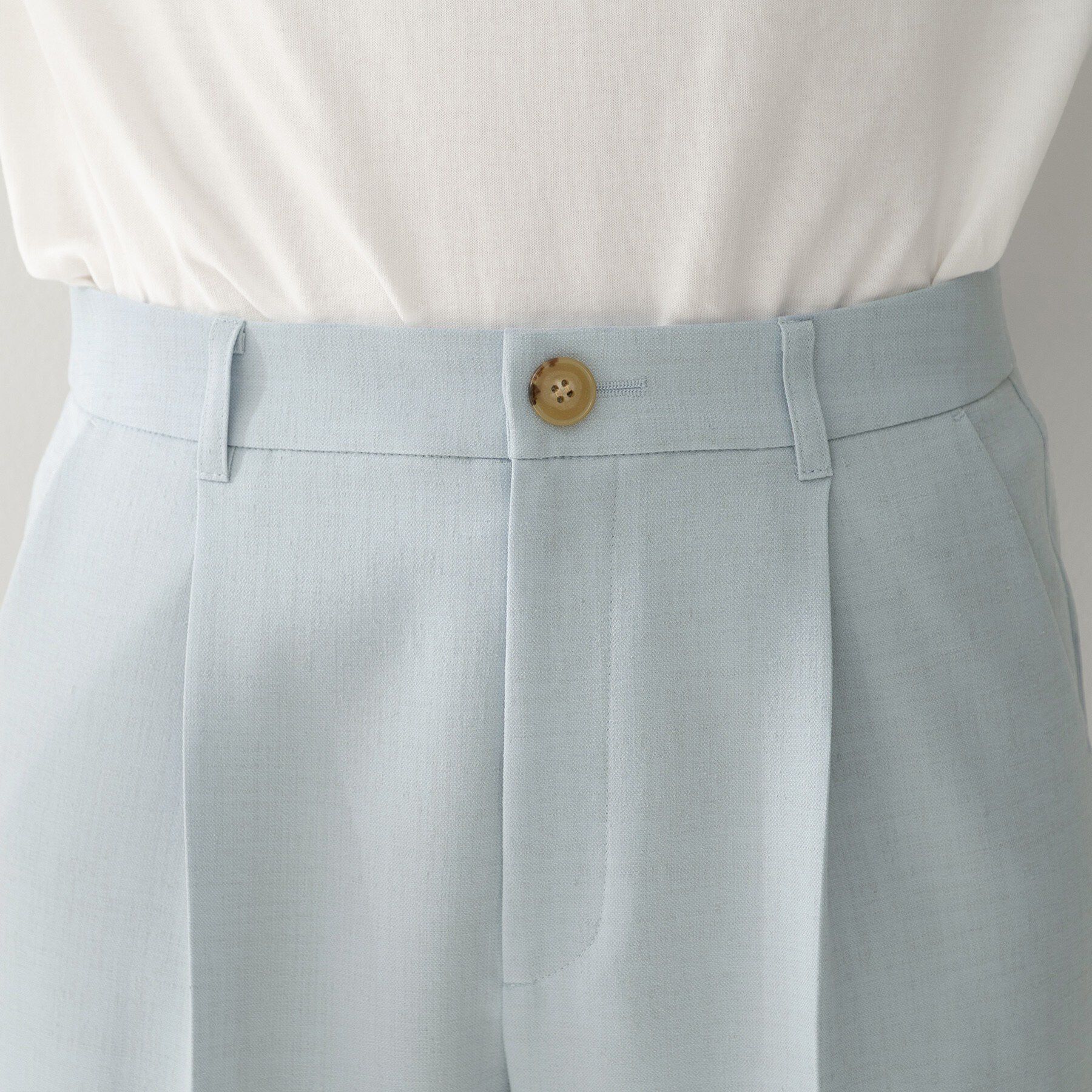 UNTITLED「【セットアップ可/UVカット/接触令感/遮熱/通気性】スラブワイドパンツ」|その他|