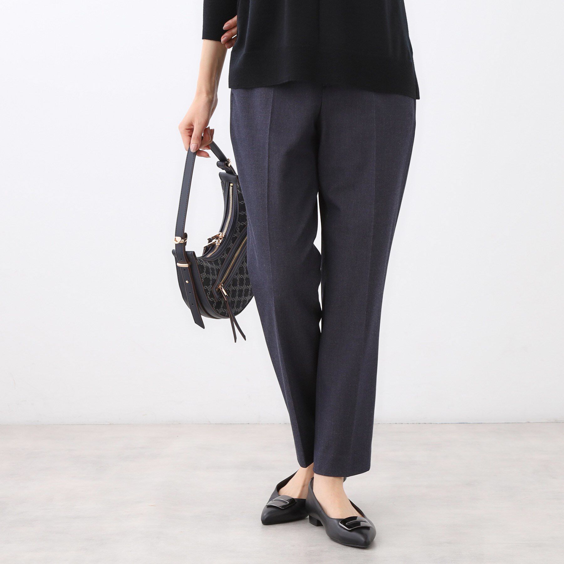 Reflect「【高身長さんに嬉しい長め丈追加！／私のパンツ／すっきり見え◎】テーパードパンツ」|その他|