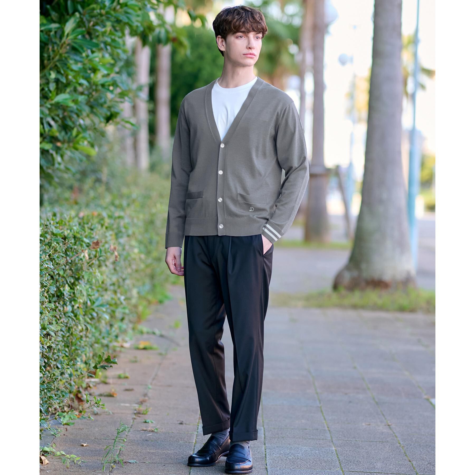 DRESSTERIOR「スリーブライン スプリングカーディガン」|カーディガン|