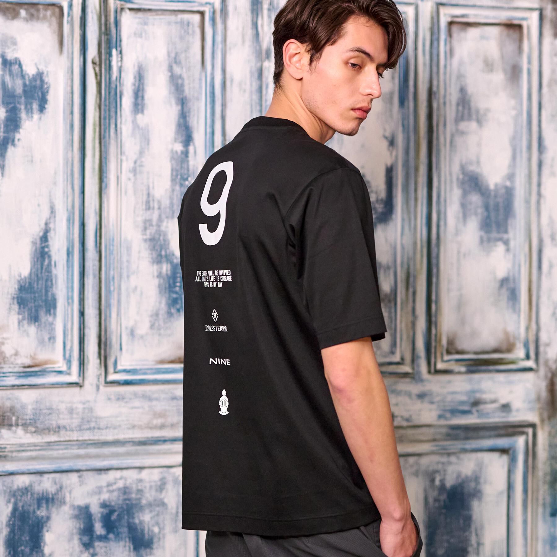 DRESSTERIOR「【接触冷感／抗菌防臭／消臭】ICE CLEAR COTTON NINEストリートTシャツ」|Tシャツ・カットソー|