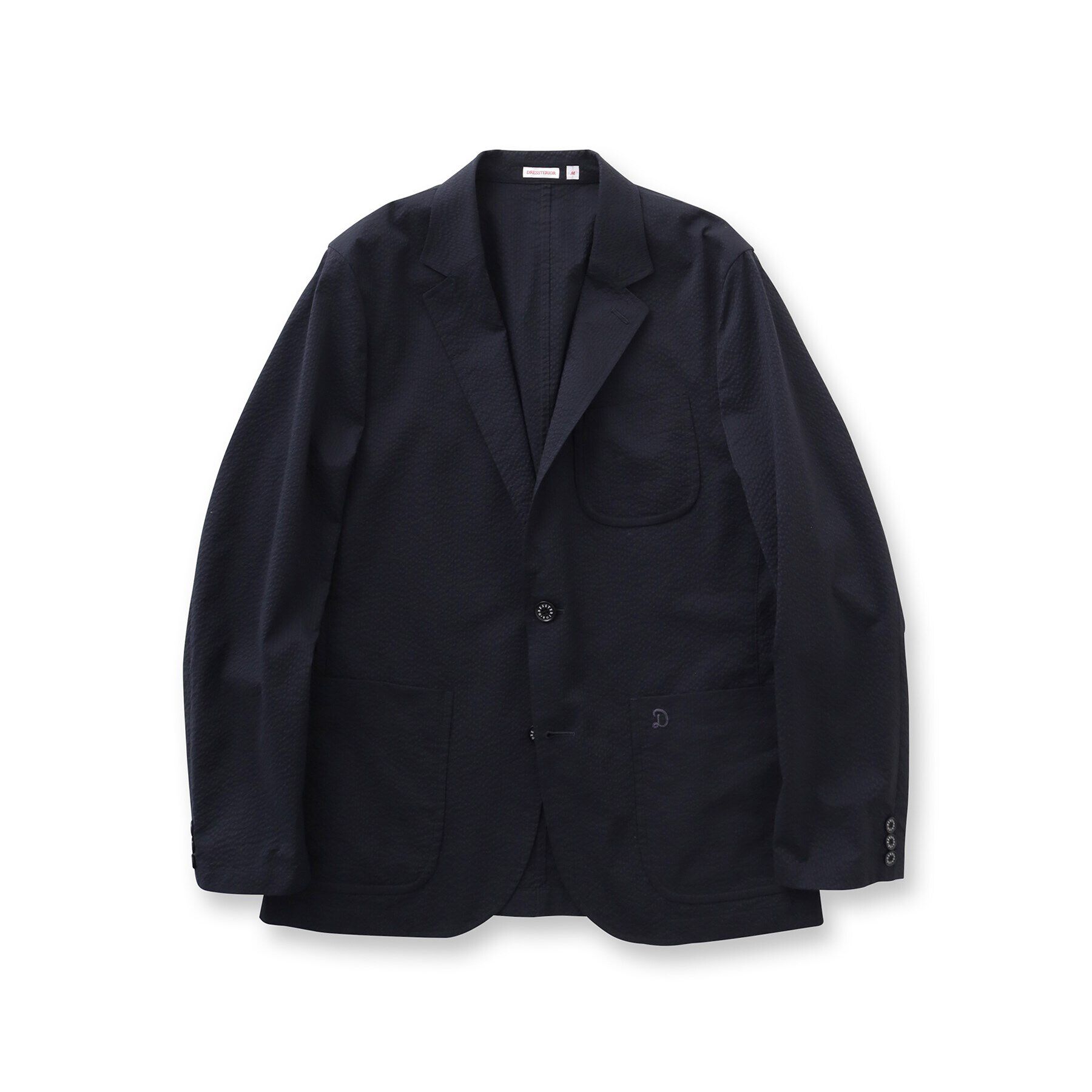 DRESSTERIOR「【洗える/セットアップ可/吸湿速乾/Safari5月号掲載】COOL MAX シアサッカージャケット」|テーラードジャケット|