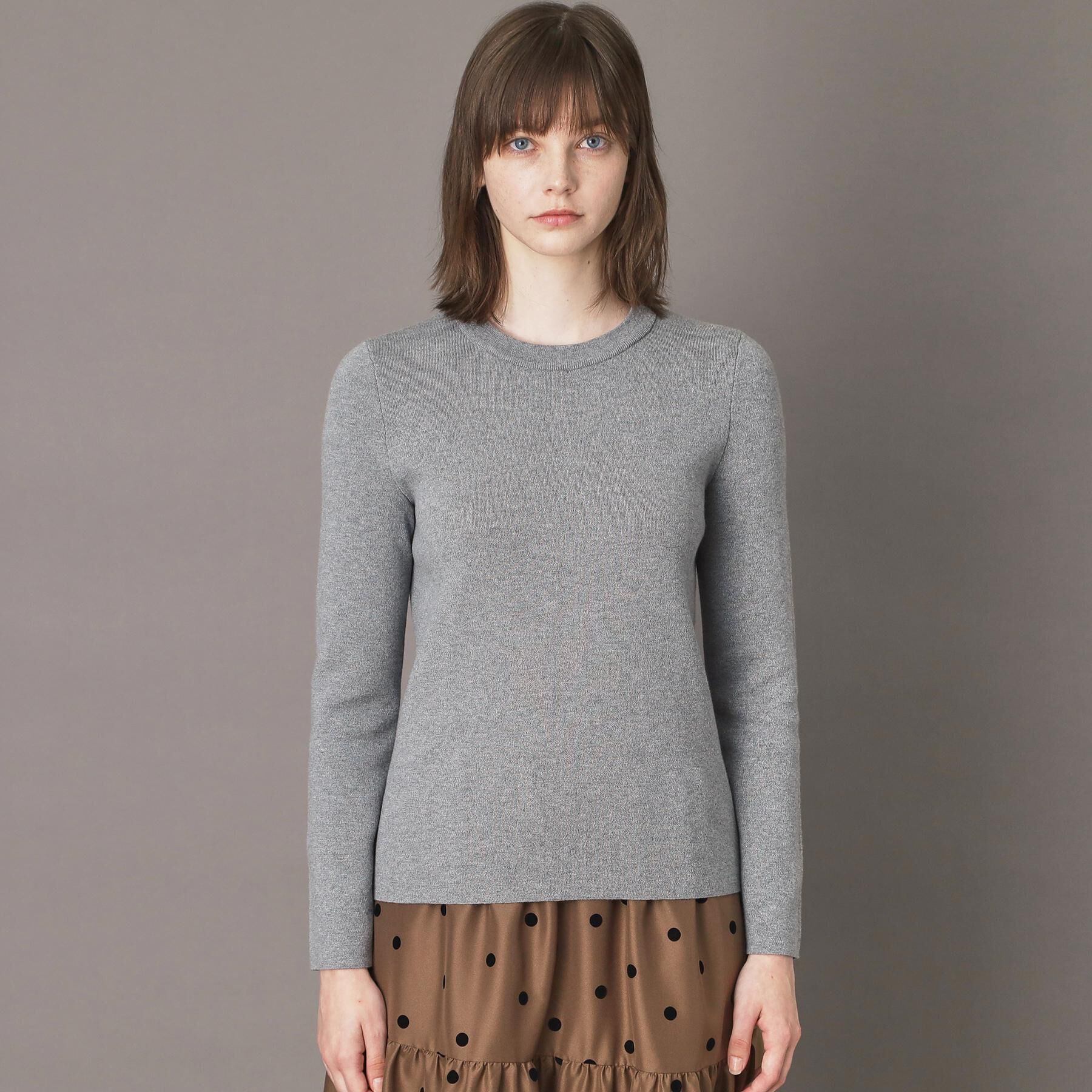 DRESSTERIOR「2WAYレースカラーニット」|ニット・セーター|