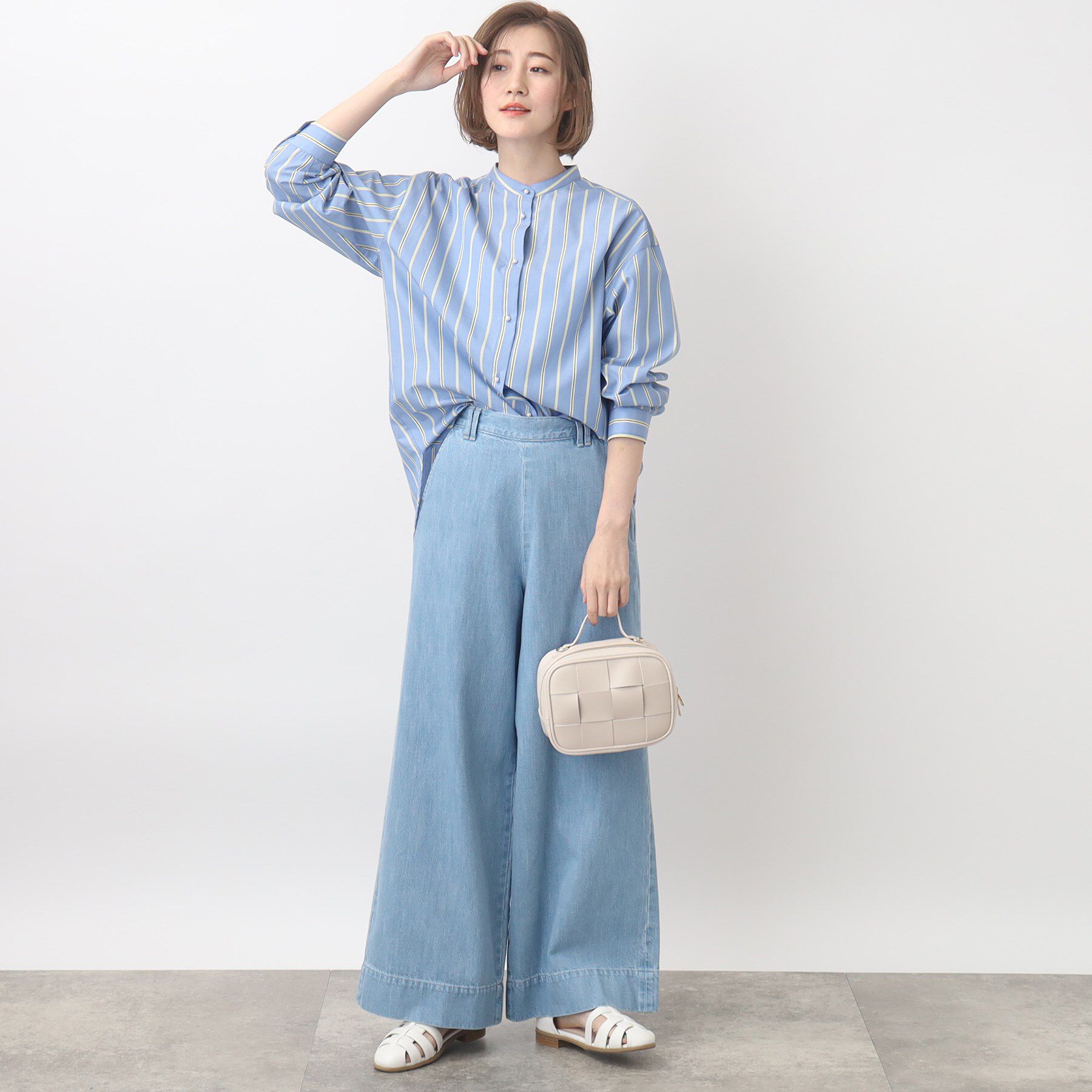 grove「【別注】Wrangler バギーパンツ」|デニム|