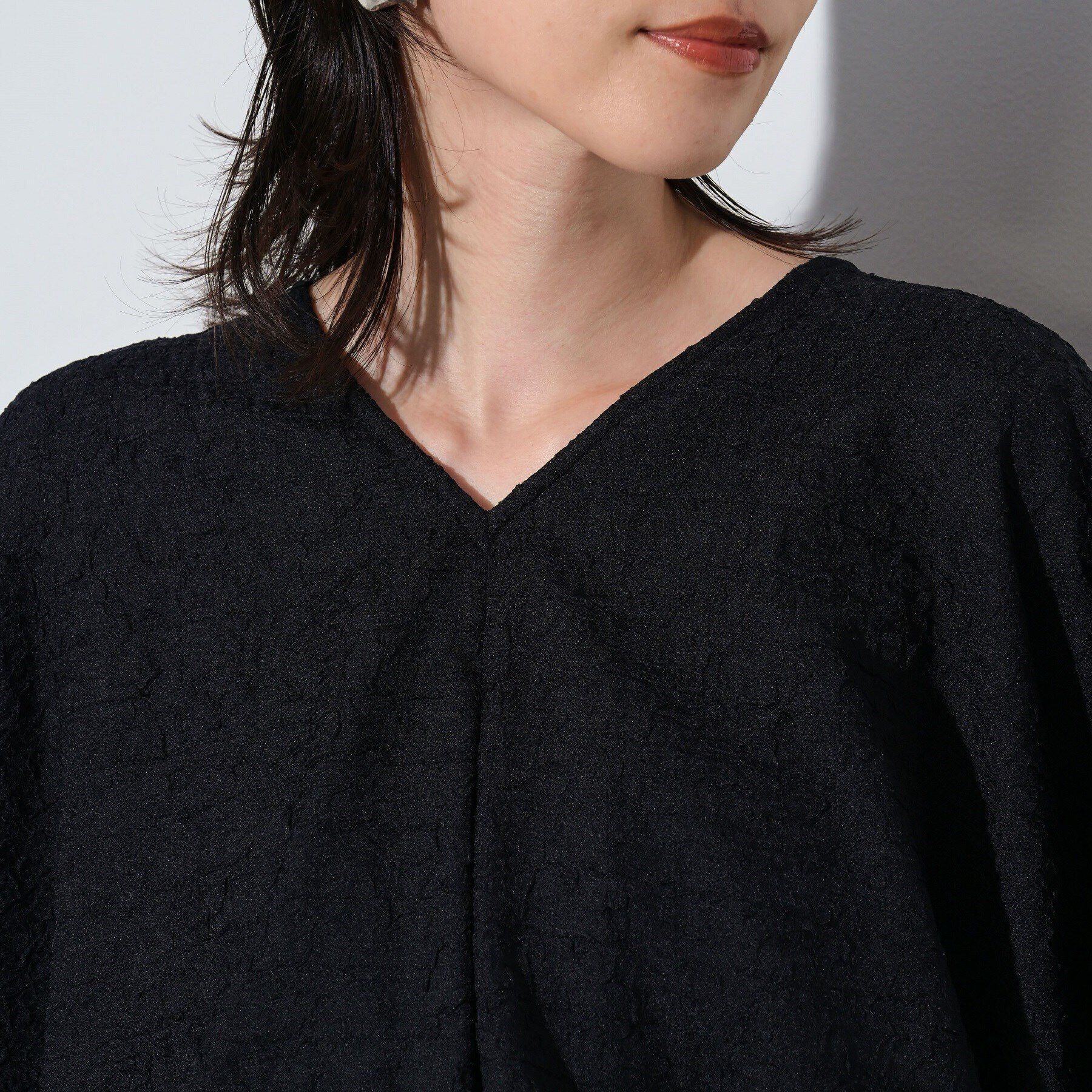 GALLEST「ジャカードフォルムブラウス」|シャツ・ブラウス|