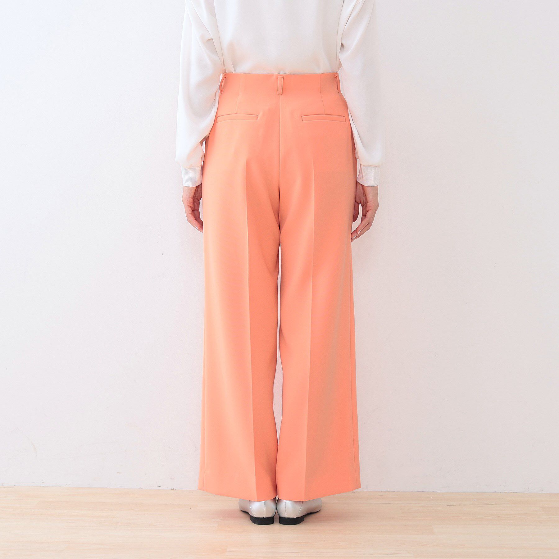 INDIVI「【復活！褒められパンツ】ストレッチ ワイドパンツ」|その他|