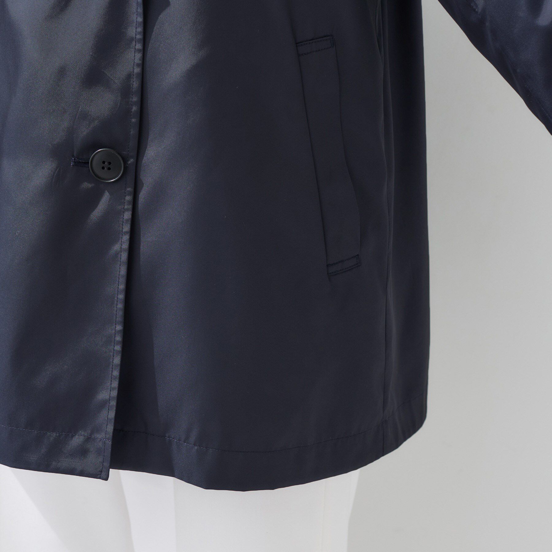 INDIVI「【撥水／UVケア／2WAY】超軽量ライナー付ライトトレンチコート」|トレンチコート|