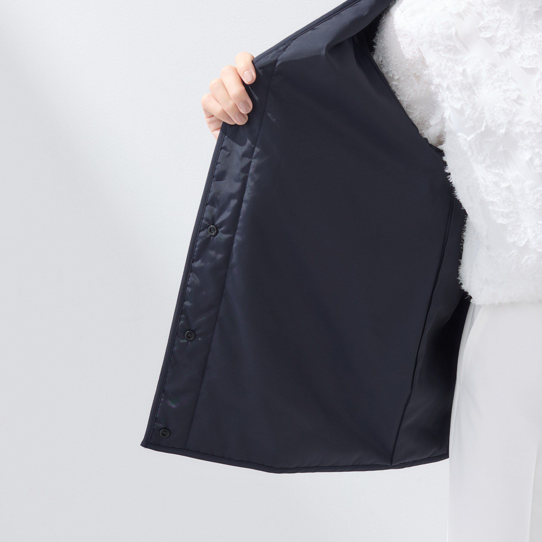 INDIVI「【撥水／UVケア／2WAY】超軽量ライナー付ライトトレンチコート」|トレンチコート|