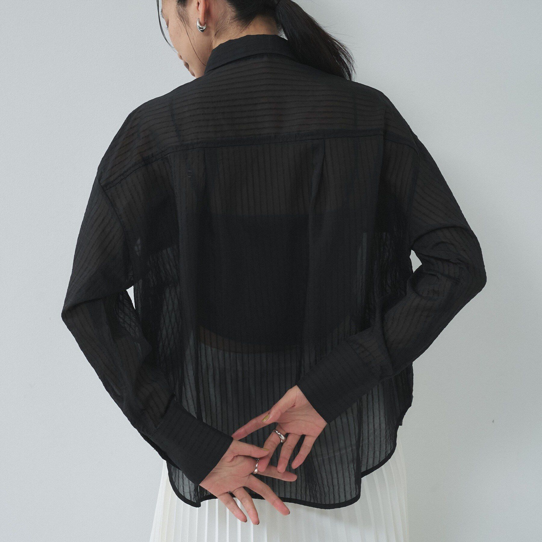 GALLEST「【接触冷感】ファインシアーブラウス」|シャツ・ブラウス|