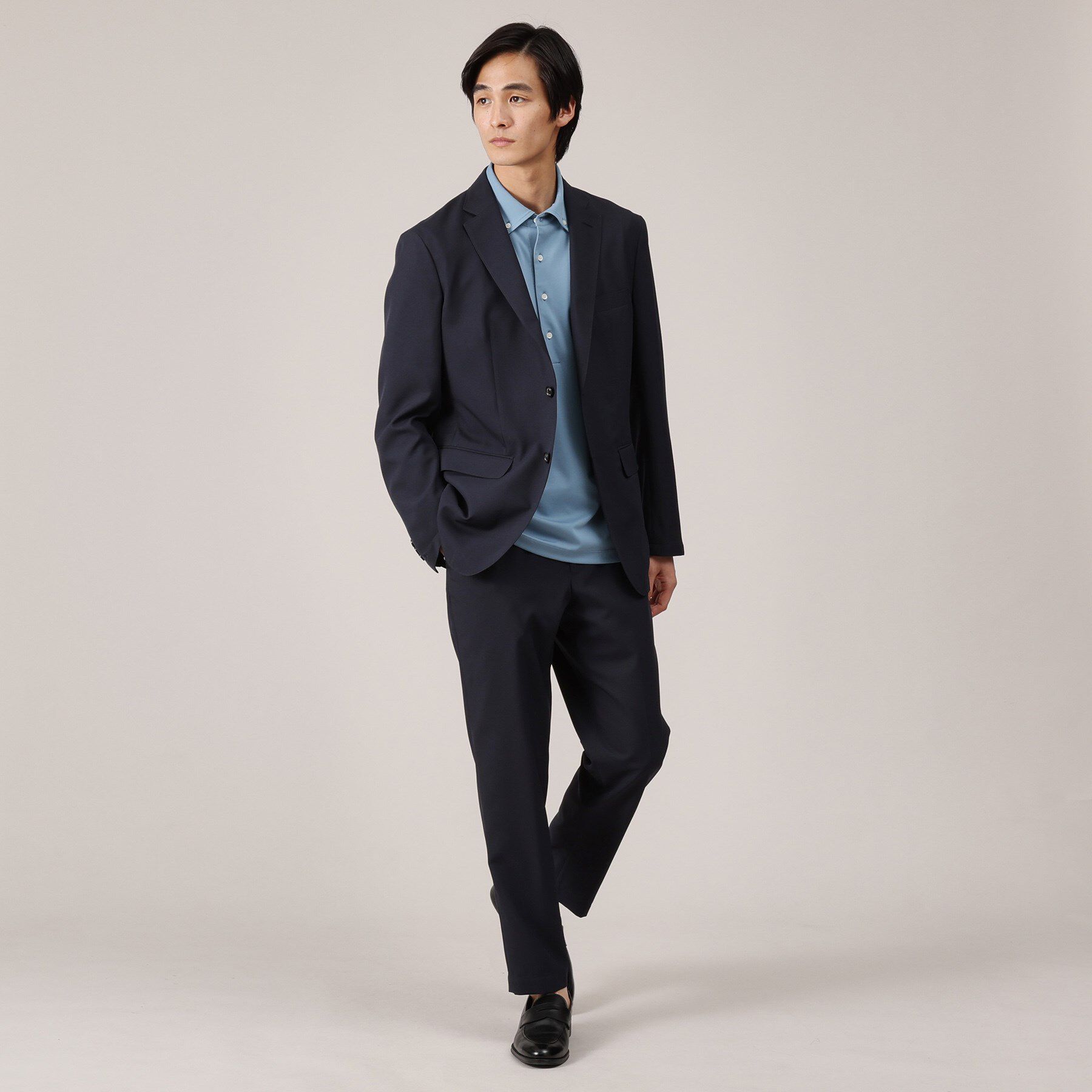 TAKEO KIKUCHI「【LIMITED】コンフォータブル セットアップ /ジャケット＆パンツ」|テーラードジャケット|