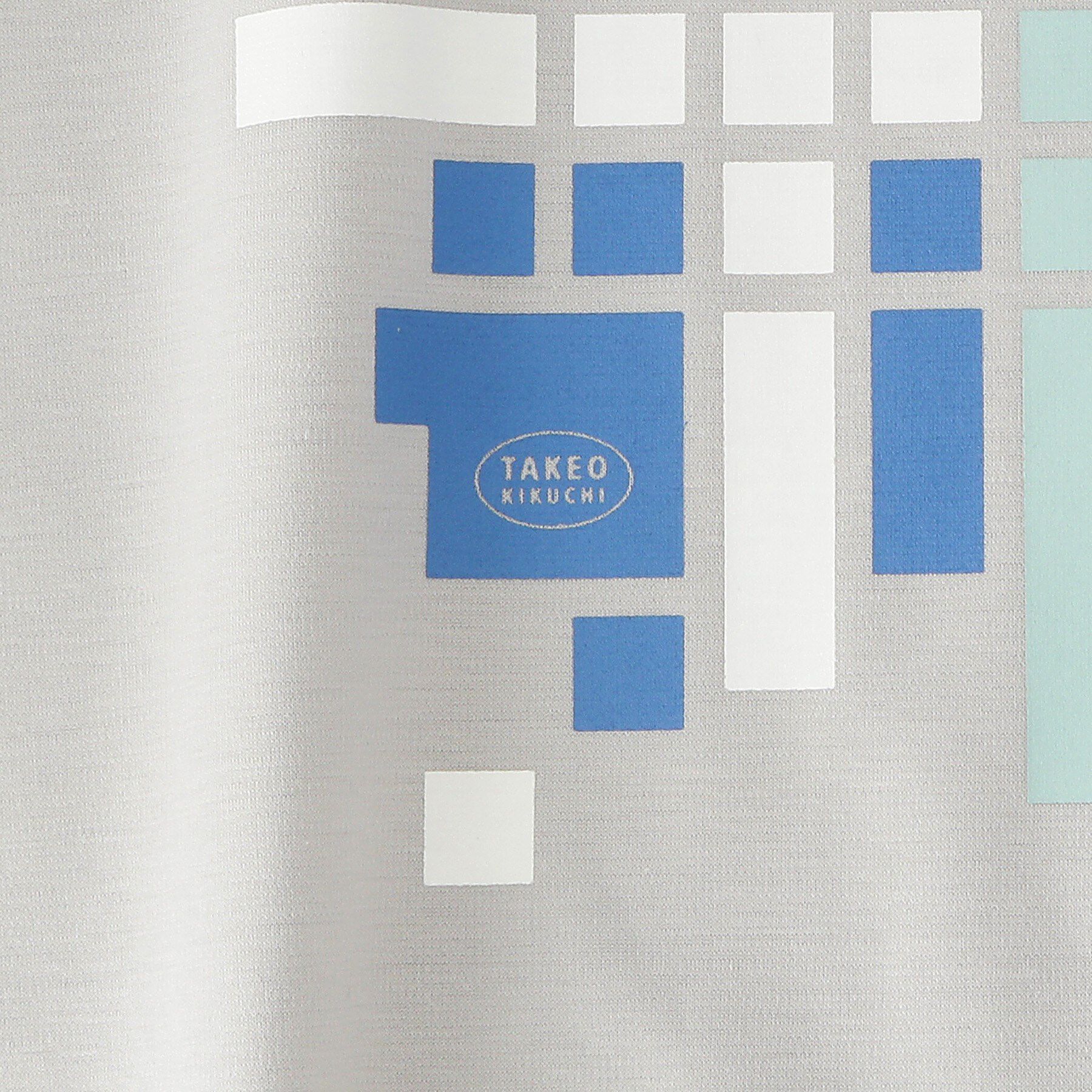 TAKEO KIKUCHI「モザイクロゴ ポンチTシャツ」|Tシャツ・カットソー|