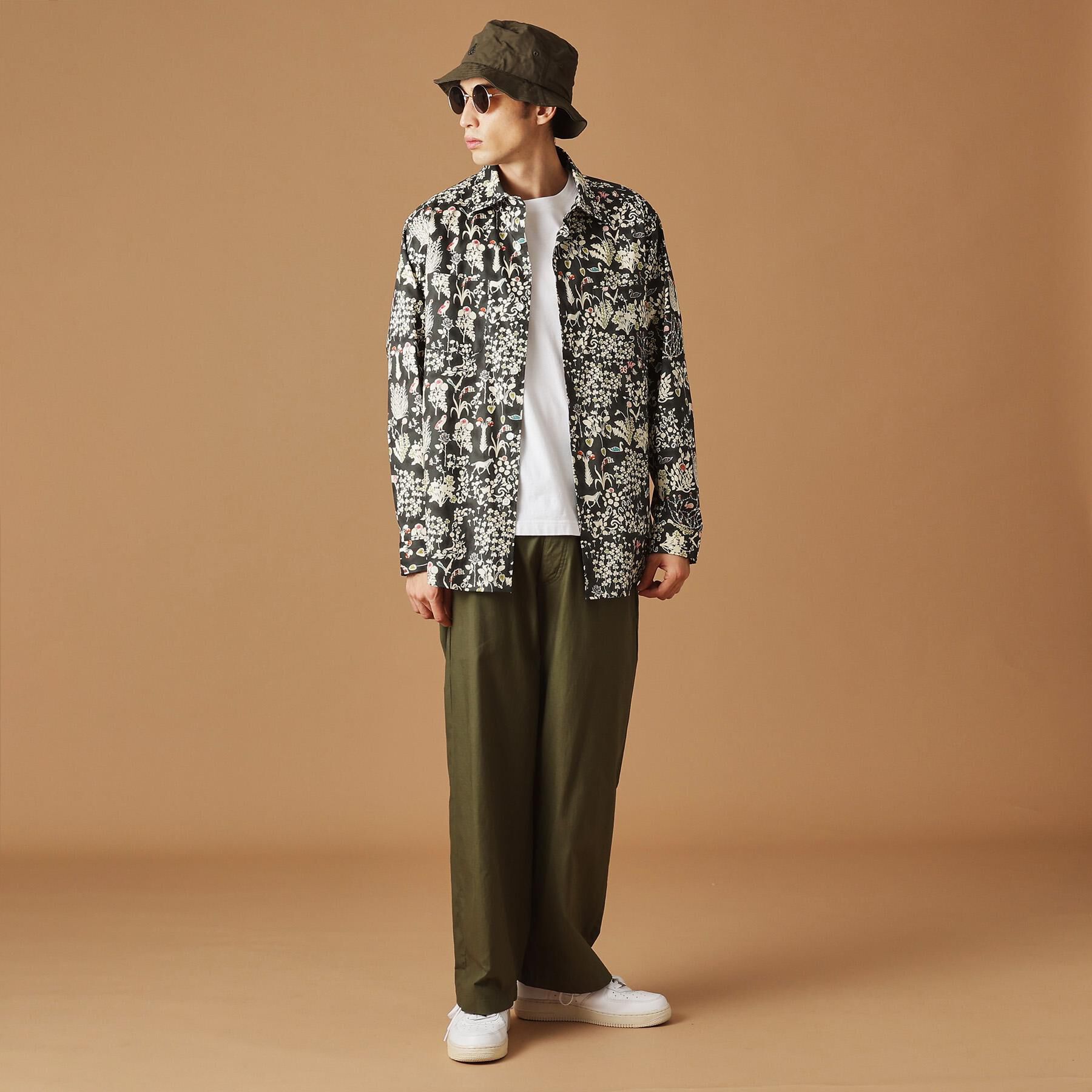 40CARATS&525「【Sサイズ～】フラワープリントシャツ」|シャツ・ブラウス|