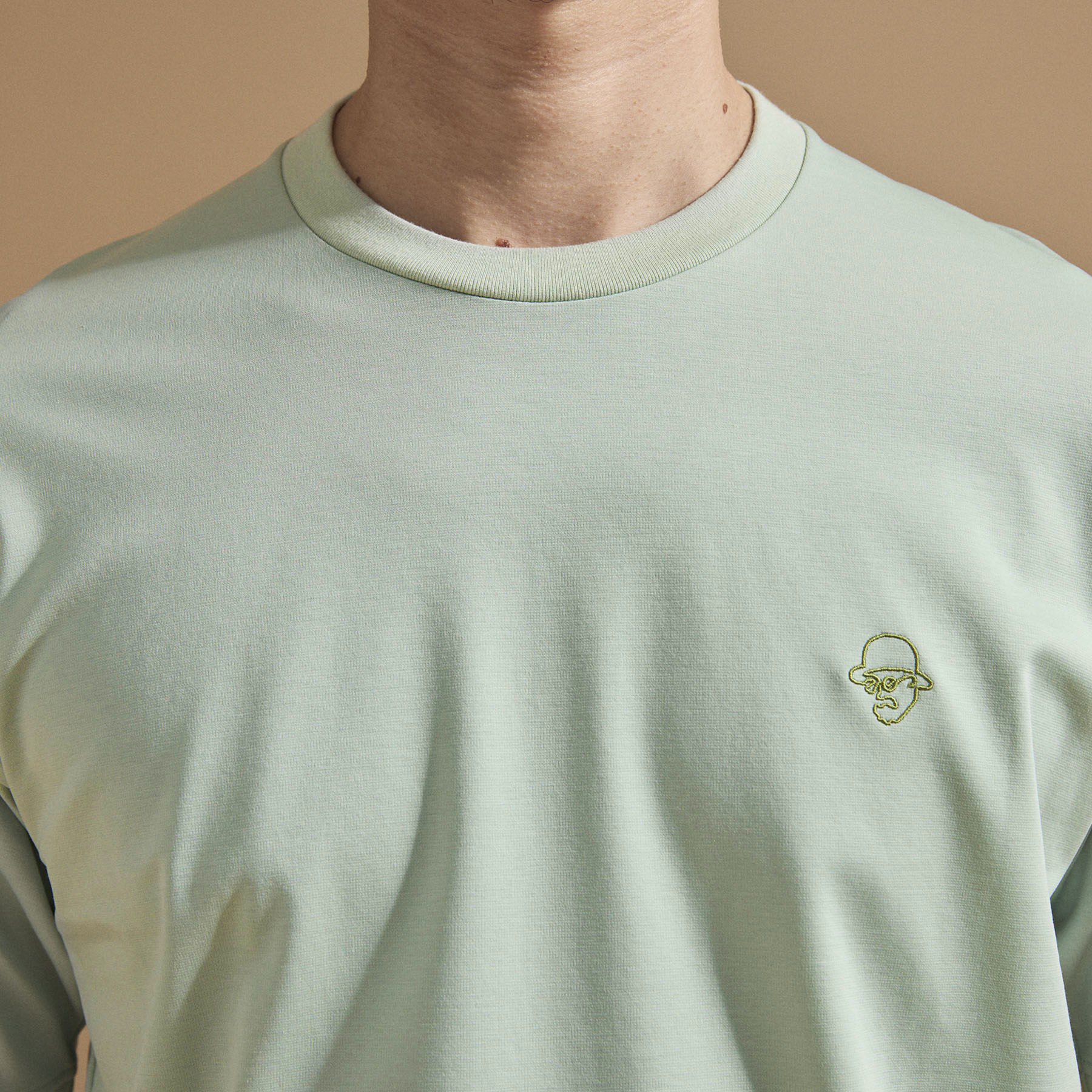 TAKEO KIKUCHI「ワンストローク刺繍 半袖 Tシャツ」|Tシャツ・カットソー|