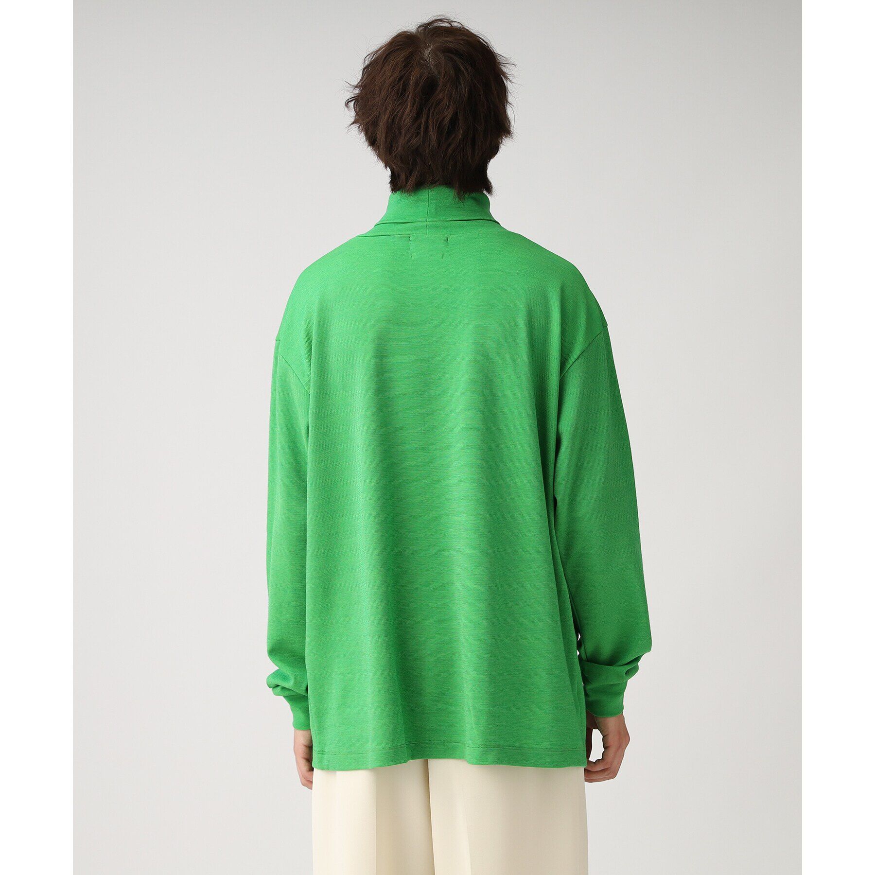 tk.TAKEO KIKUCHI「【S～3L】ミラノリブタートルネックニットソー（ユニセックスアイテム）」|Tシャツ・カットソー|