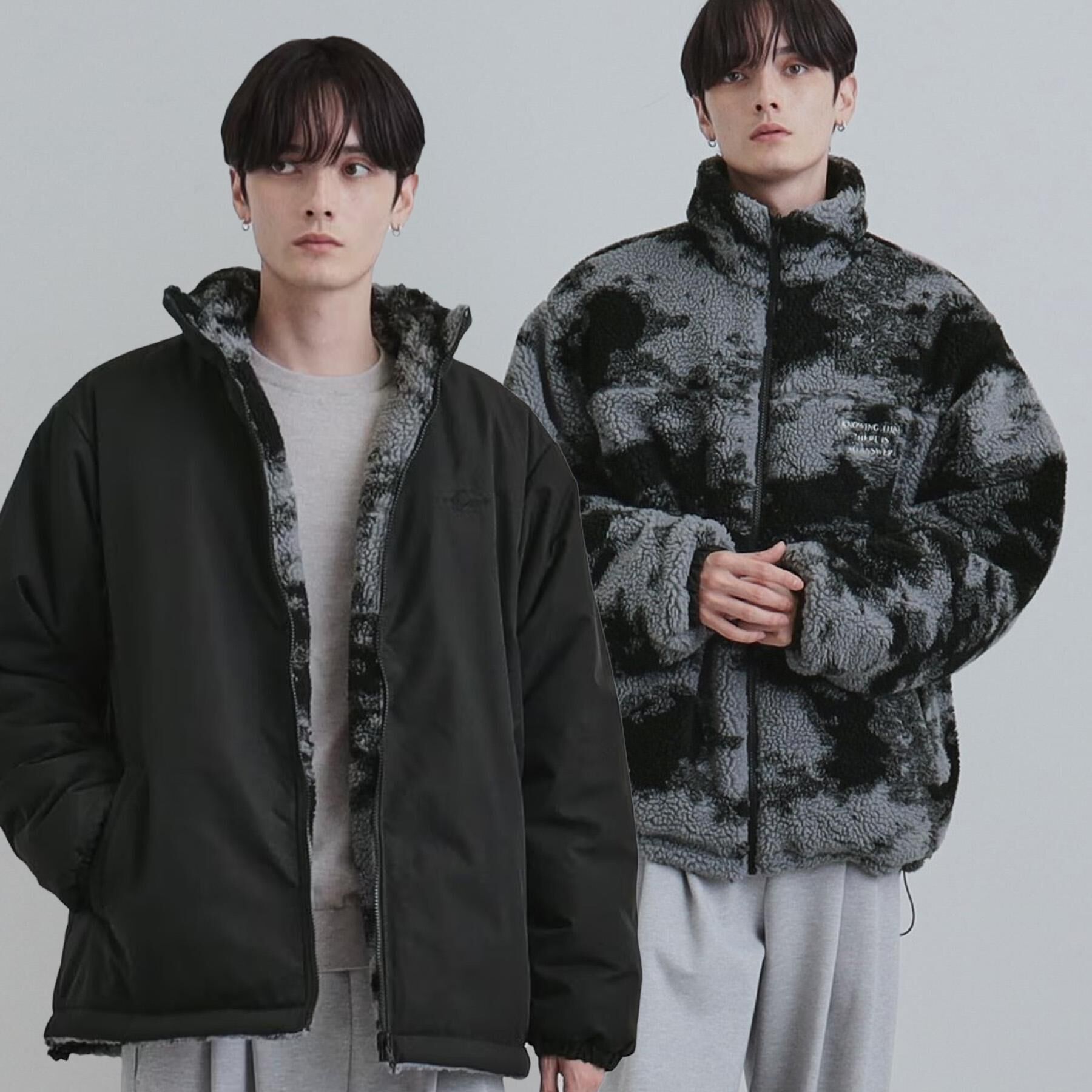 tk.TAKEO KIKUCHI「【WEB限定】リバーシブルボアブルゾン」|ブルゾン・スタジャン|