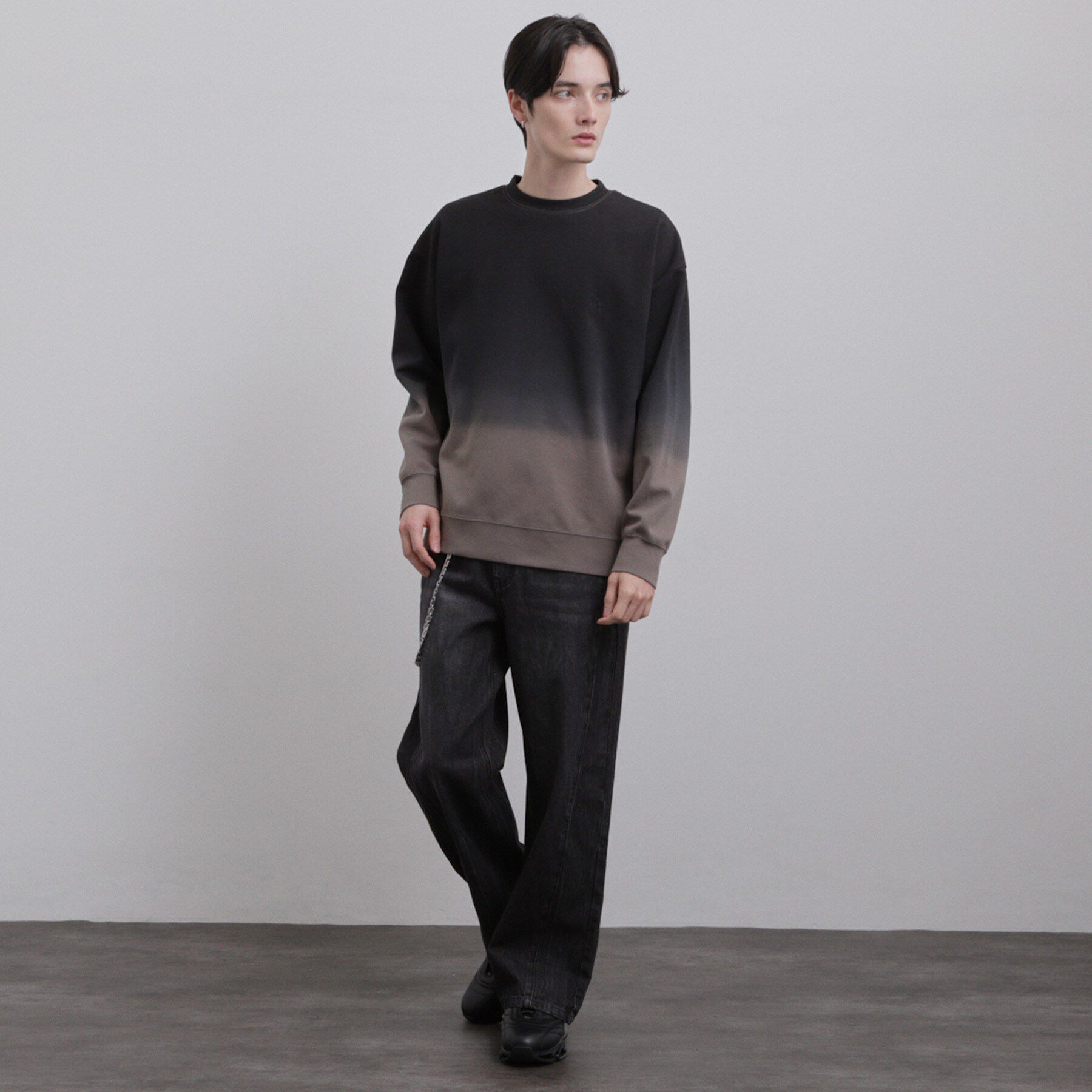 tk.TAKEO KIKUCHI「グラデーションスウェット」|パーカー|