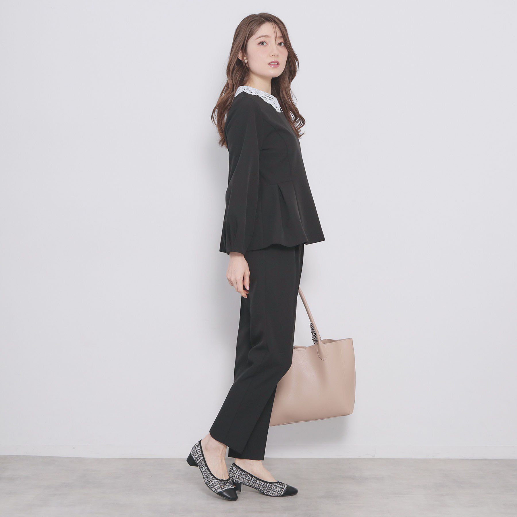 index「ストレッチイージーテーパードパンツ【洗濯機OK/イージーアイロン】」|その他|